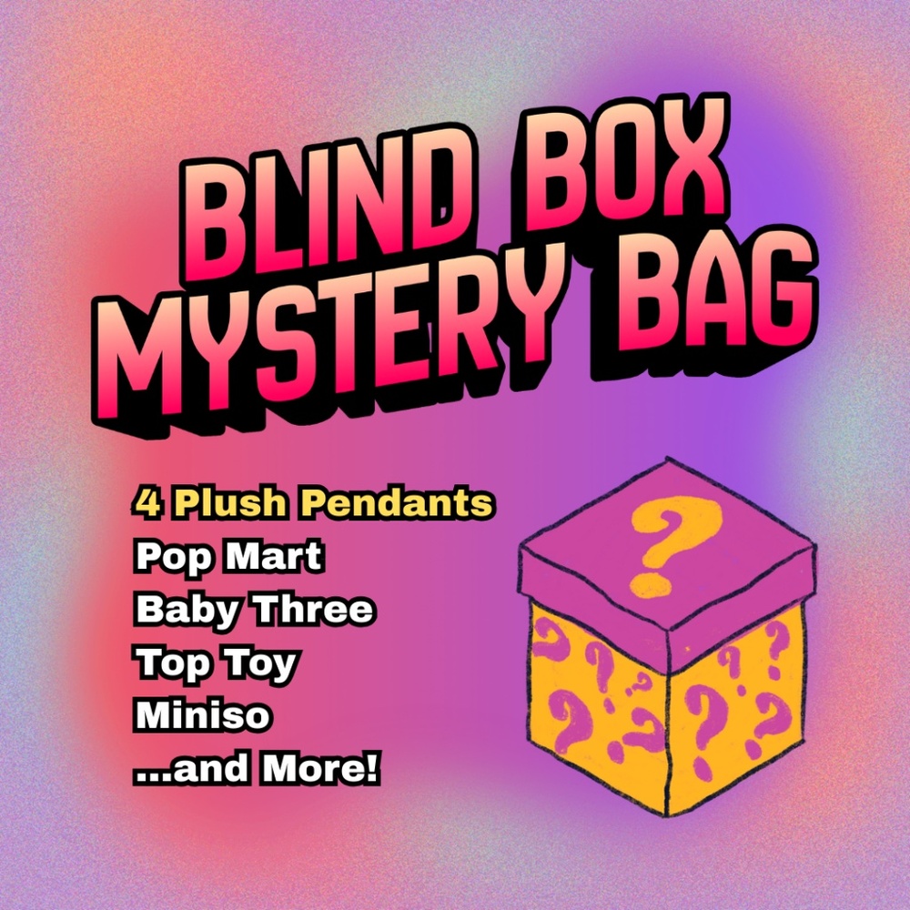 Blind Box Mystery Bag (4 new items)